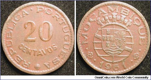 20 Centavos
Bronze