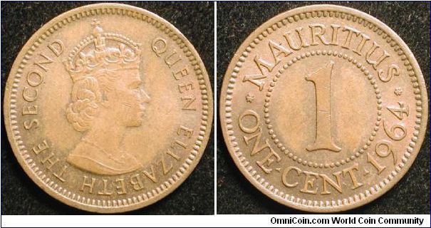 1 Cent
Bronze
Elizabeth II