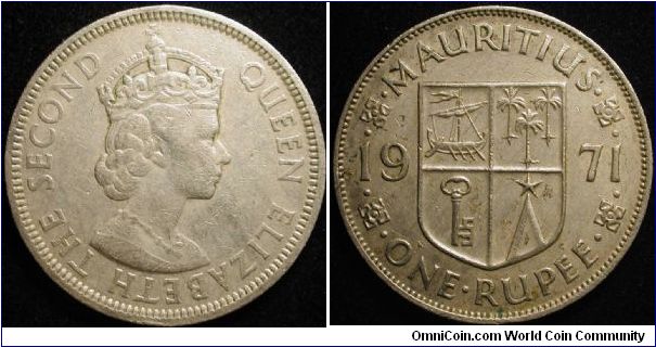 1 Rupee
Cu-Ni
Elizabeth II