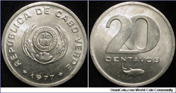 20 Centavos 
Aluminium