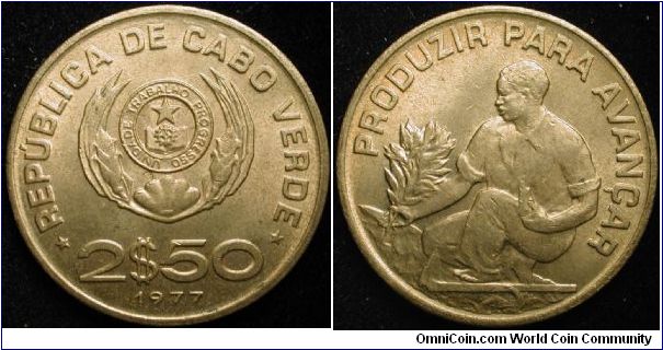 2.50 Escudos
Nickel bronze
F.A.O. issue
