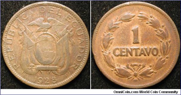 1 Centavo
Bronze