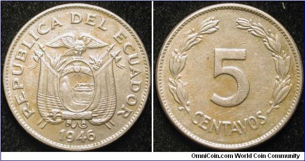 5 Centavos 
Cu-Ni