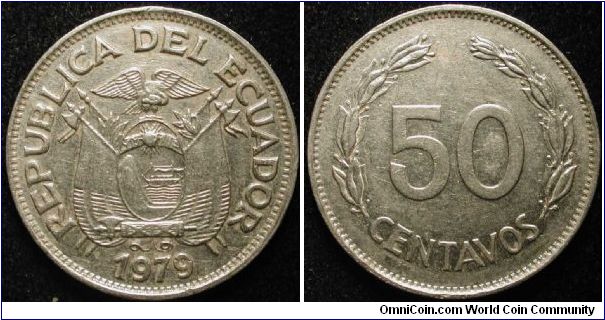 50 Centavos
Nickel clad steel