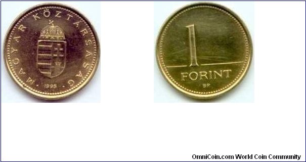 Hungary, 1 forint 1995.