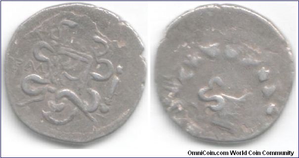 Cistophoric tetradrachm from Roman times in the Ionian area of Turkey. I've never taken the time to determine the exact origins of this coin, but it was used by about sixteen cities in the Pergamum area.