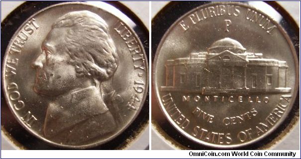 1944-P Nickel