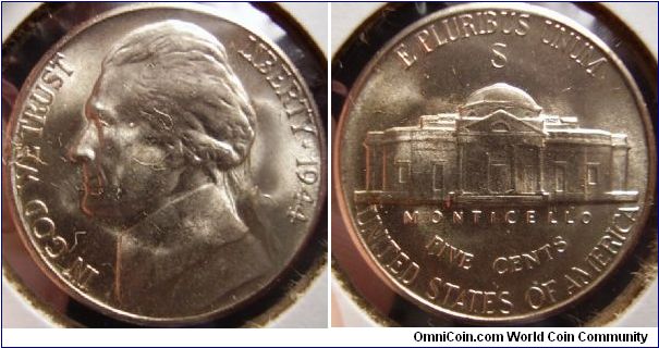 1944-S Nickel