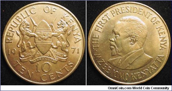 10 cents
Nickel brass