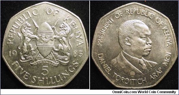 5 Shillings
Cu-Ni