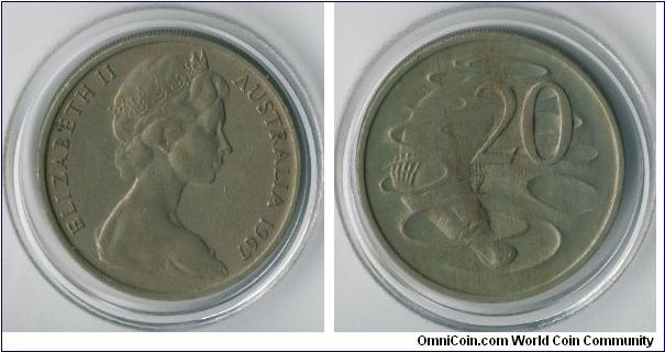 Australia 1967 20c