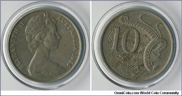 Australia 1968 10c