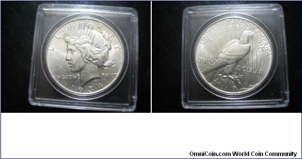 1934 Peace Dollar