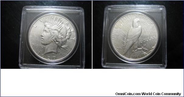 1927 S Peace Dollar