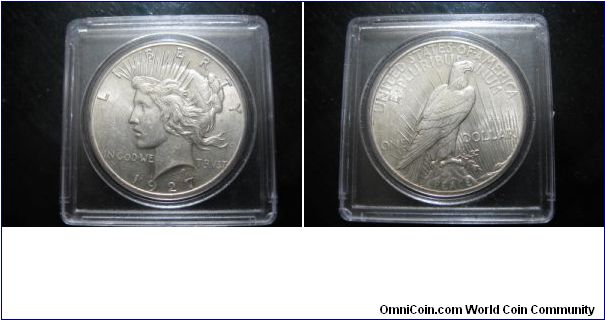 1927 Peace Dollar