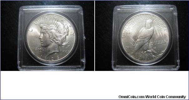 1926 Peace Dollar