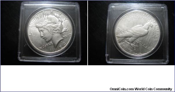 1924 S Peace Dollar