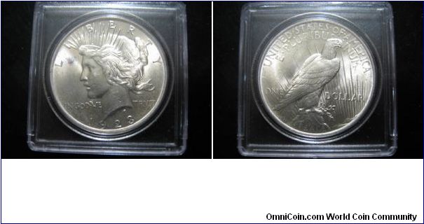 1923 Peace Dollar