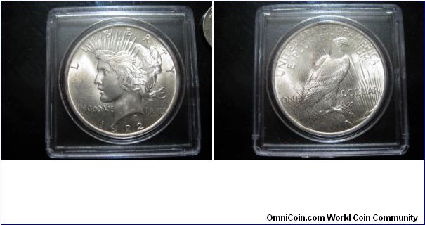 1922 Peace Dollar