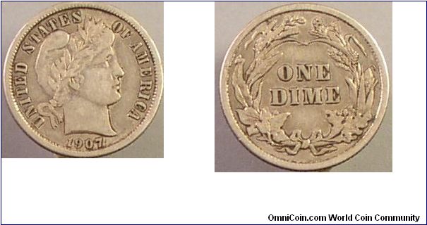 Barber dime