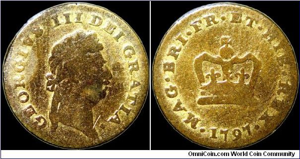 1/3 Guinea.

A contemporary counterfeit.                                                                                                                                                                                                                                                                                                                                                                                                                                                                          