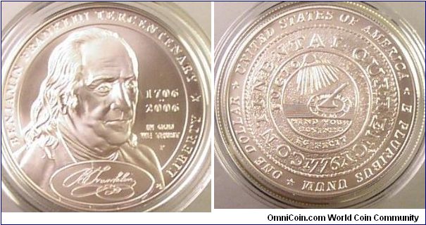 Franklin Founding Father dollar