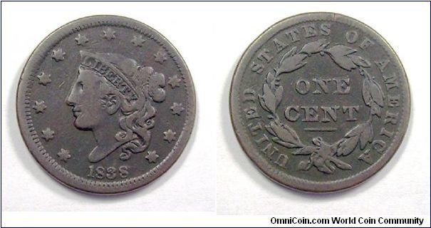 Liberty Head Cent

Variety N6