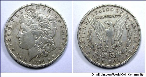 1 Morgan Dollar

Silver