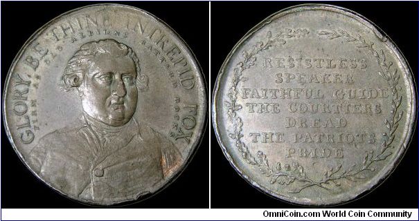 Tribute to Charles James Fox, Great Britain.

A second example.                                                                                                                                                                                                                                                                                                                                                                                                                                                   