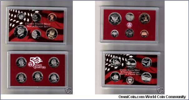 2005 Silver Proof Set