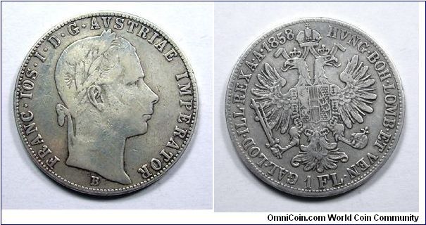 Kingdom of Lombardy-Venetia

Francis Joseph I

1 Fiorino (Gulden)

Silver
Mint of Kremnitz