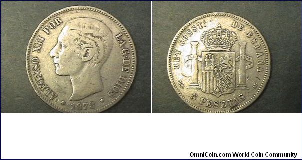 Spain 1878 DE M