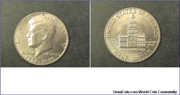 Kennedy Half Dollar 1776-1976