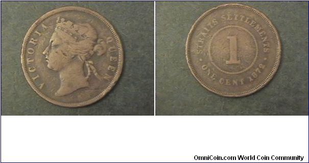 Straits Settlements One Cent