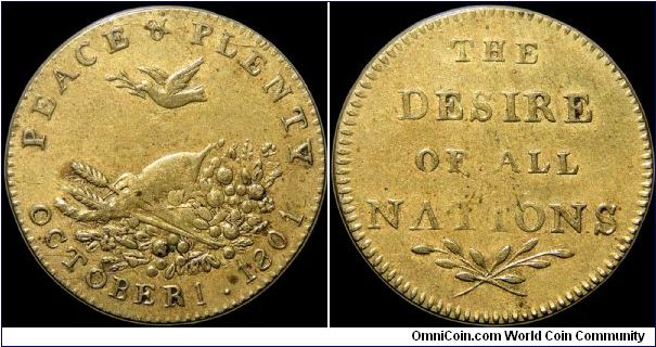Preliminaries for the Peace of Amiens, Great Britain.                                                                                                                                                                                                                                                                                                                                                                                                                                                               