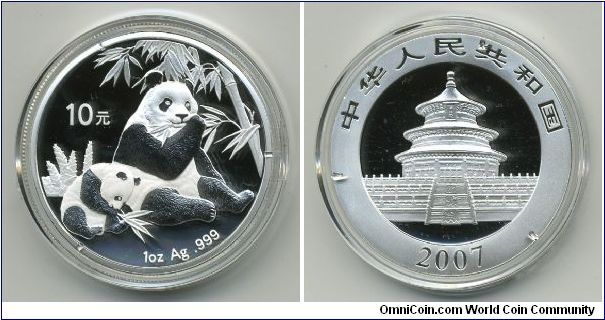 1oz Silver Panda