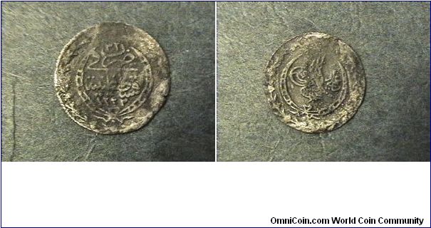 Ottoman Empire, Mahmud II @1810, silver 17mm