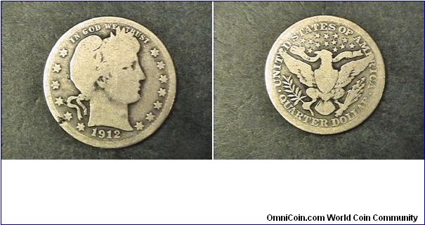 Barber Quarter, 25 Cents