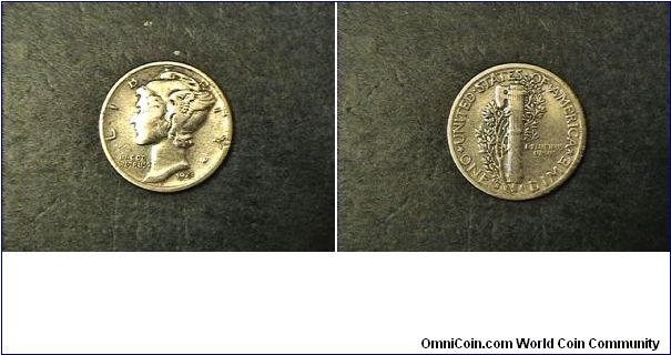 Mercury Dime, San Francisco mint