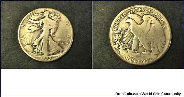 Walking Liberty Half Dollar, Denver mint