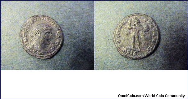 Constantine I 307-337AD
Obv:IMP CONSTANTINVS PF AVG
Rev:SOLI INVICTO COMITI
ASIS mint mark
AE/20mm 3.6 grams