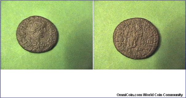 Geta, Roman provinical, Markianopolis, Moesia inferior
AE/19mm 3.7 grams