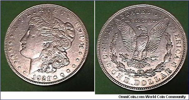 USA Morgan Silver Dollar,