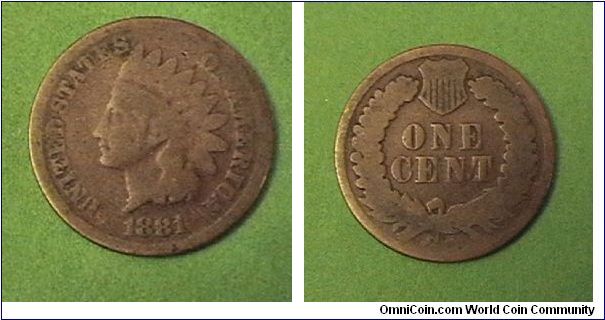 US Indian Head cent