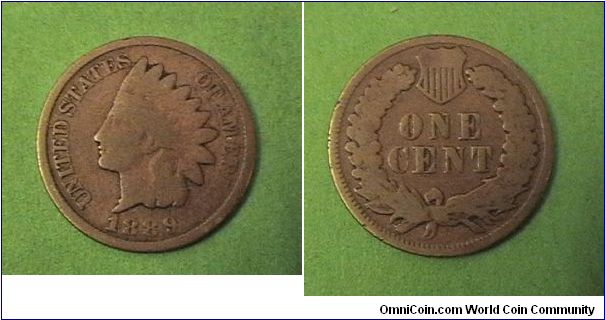 US Indian head Cent