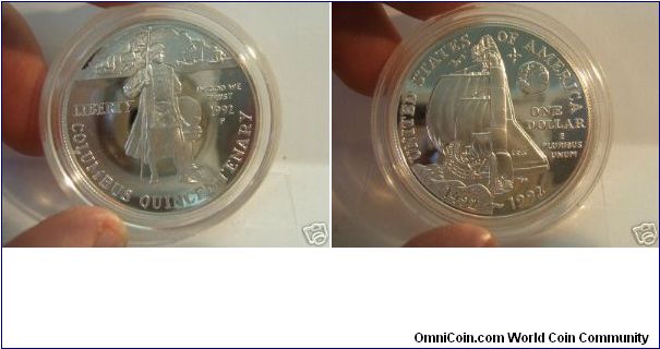 Columbus Quincentenary Commemorative Dollar