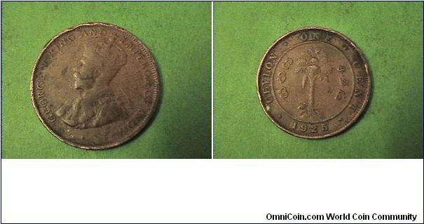 Ceylon One Cent