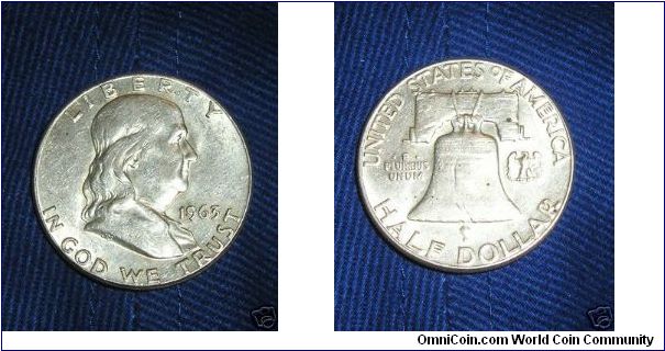 Franklin Half Dollar - No Mint Mark