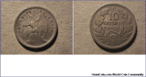 10 Centavos S mint mark