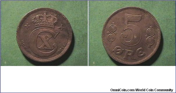 5 ORE
1921 HCN GJ
bronze